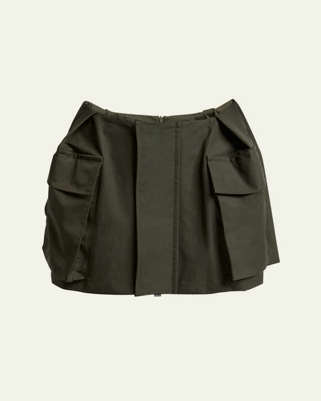 Cargo Pocket Mini Shorts